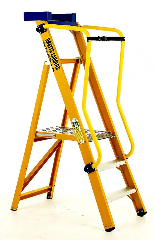 VISION 360 All Fibre Platform Stepladders - 5 Tread