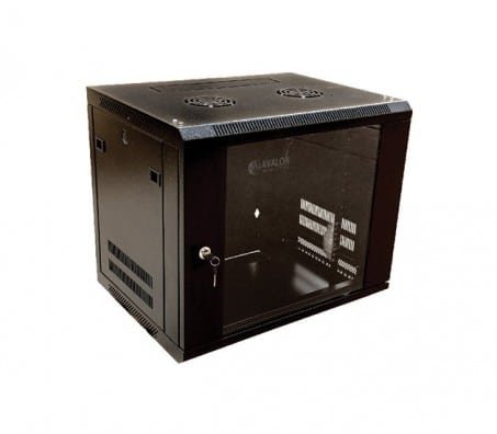 AVALON 6U SINGLE SECTION CABINET + FAN- AN-WM6U600X600