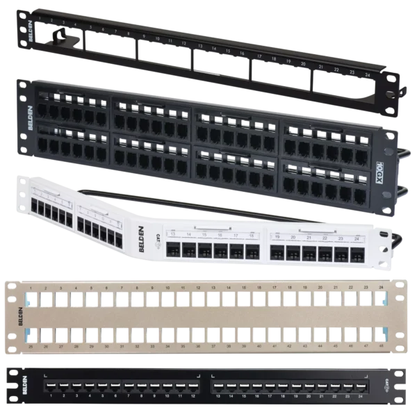 Belden AX101943 FIBEREXPRESS MANAGER 1U RACK MOUNT PATCH PANEL
