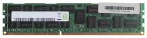 Distributed memory module with multiple black RAM chips on green circuit board, used in high-performance computing systems, provided by Seven Bridge Technology for reliable data processing solutions.