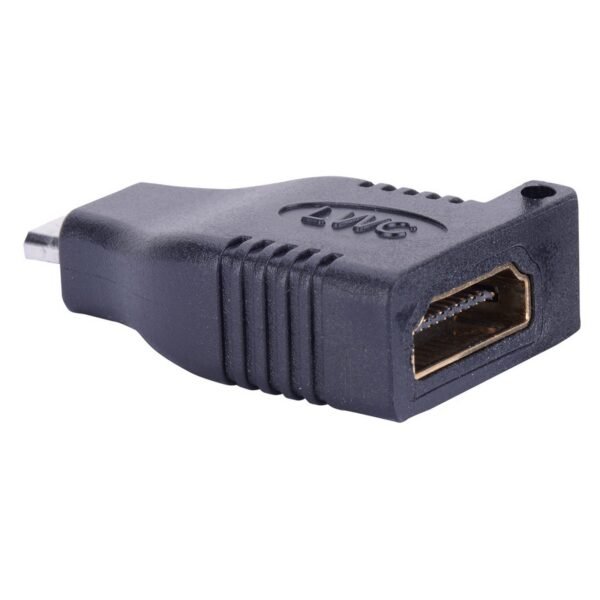 Interseries Adapter Micro HDMI "D" Male to HDMI "A" Female