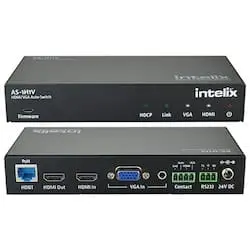 Intelix AS-1H1V HDMI/VGA Auto-Switcher with VGA Scaling, HDMI & HDBaseT Output