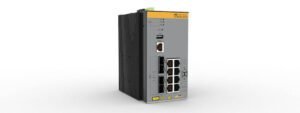 Allied Telesis 8x 10/100/1000T 4X100/1000X SFP Industrial Ethernet Layer 3 Software PoE+ Support