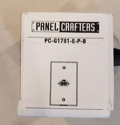 LIBERTY AV  PC-G1791-E-P-B  SINGLE GANG FACEPLATE WITH HDMI PIGTAIL- PC-G1791-E-P-B