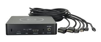 Liberty AV BYOD-HUB-UT Connection Hub - 6 Input to HDMI Under-Table Auto Switcher