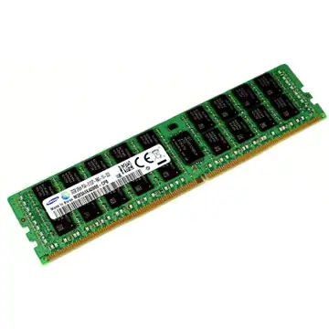 2. High-performance computer RAM module with multiple memory chips for enhanced speed and reliability.
