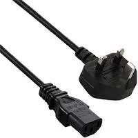 Meraki MA-PWR-CORD-UK 3m (9ft) Power Cable/Cord for MX/MS/MR Devices (IEC C13 to UK Plug)