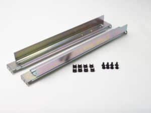 4POSTRAIL 4-Post Universal Rack Mount Rail Kit, Silver