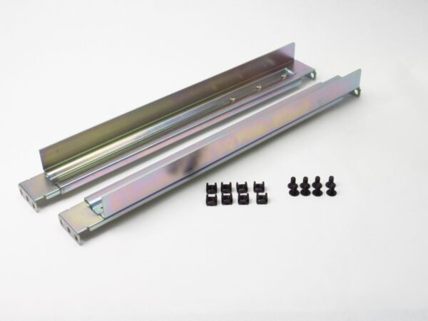 4POSTRAIL 4-Post Universal Rack Mount Rail Kit, Silver