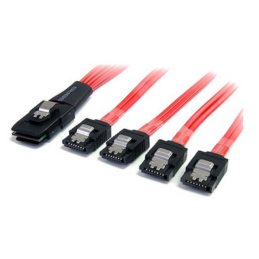 StarTech SFF-8087 to 4x Latching SATA - SAS Cables