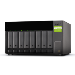 QNAP TL-D800C-US USB 3.2 Gen 2 Type-C High-capacity JBOD Storage Enclosure