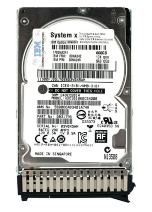 IBM 00AJ141 1TB 7.2k SATA 6G 2.5 Inch Nearline G3 Hot Swap Hard Drive