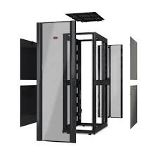 NetShelter SX AR3357X610 48U 750mm Wide x 1200mm Deep Enclosure Without Doors Black