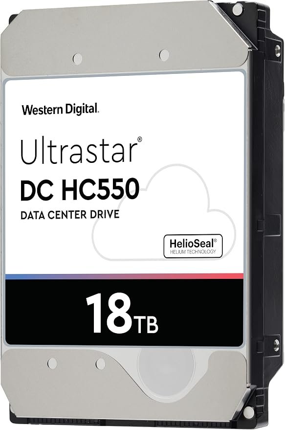 Western Digital WUH721818AL5204 Ultrastar 18TB 3.5" SATA HDD in Dubai, WUH721818AL5204 in Dubai